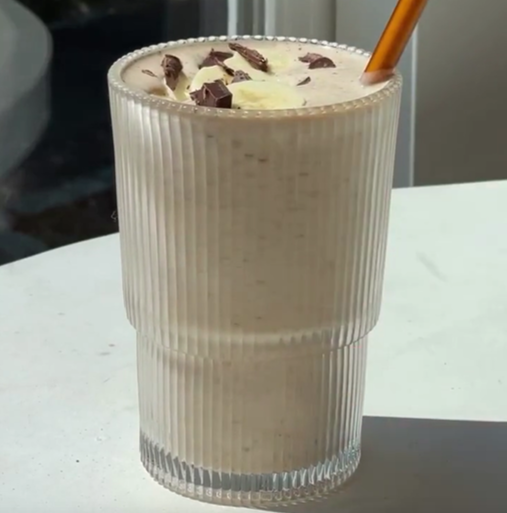 Chocolate Chip Date Shake