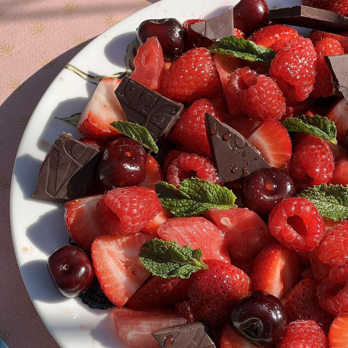 Dark Chocolate Stawberry Basil 