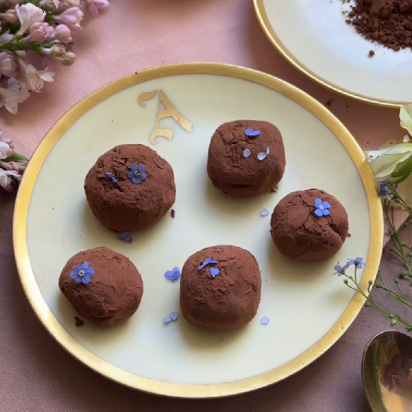 Dusted Chocolate Truffle