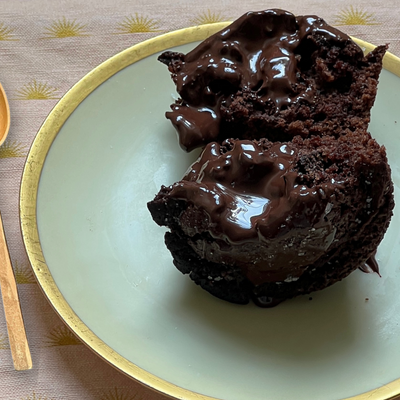 Chocolate Molten Lava Muffins