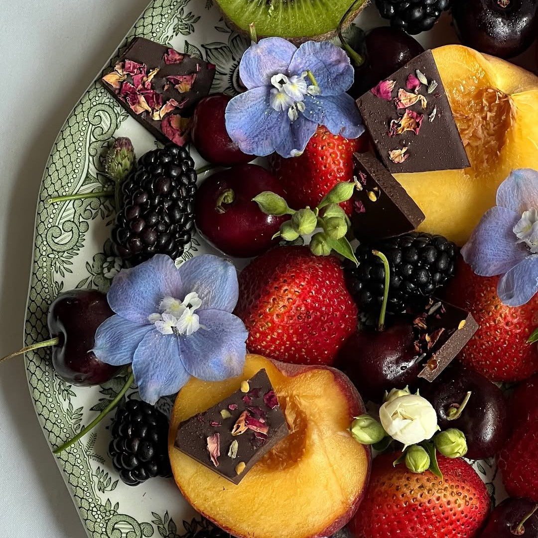 Fruit & Chocolate Sweet Plate