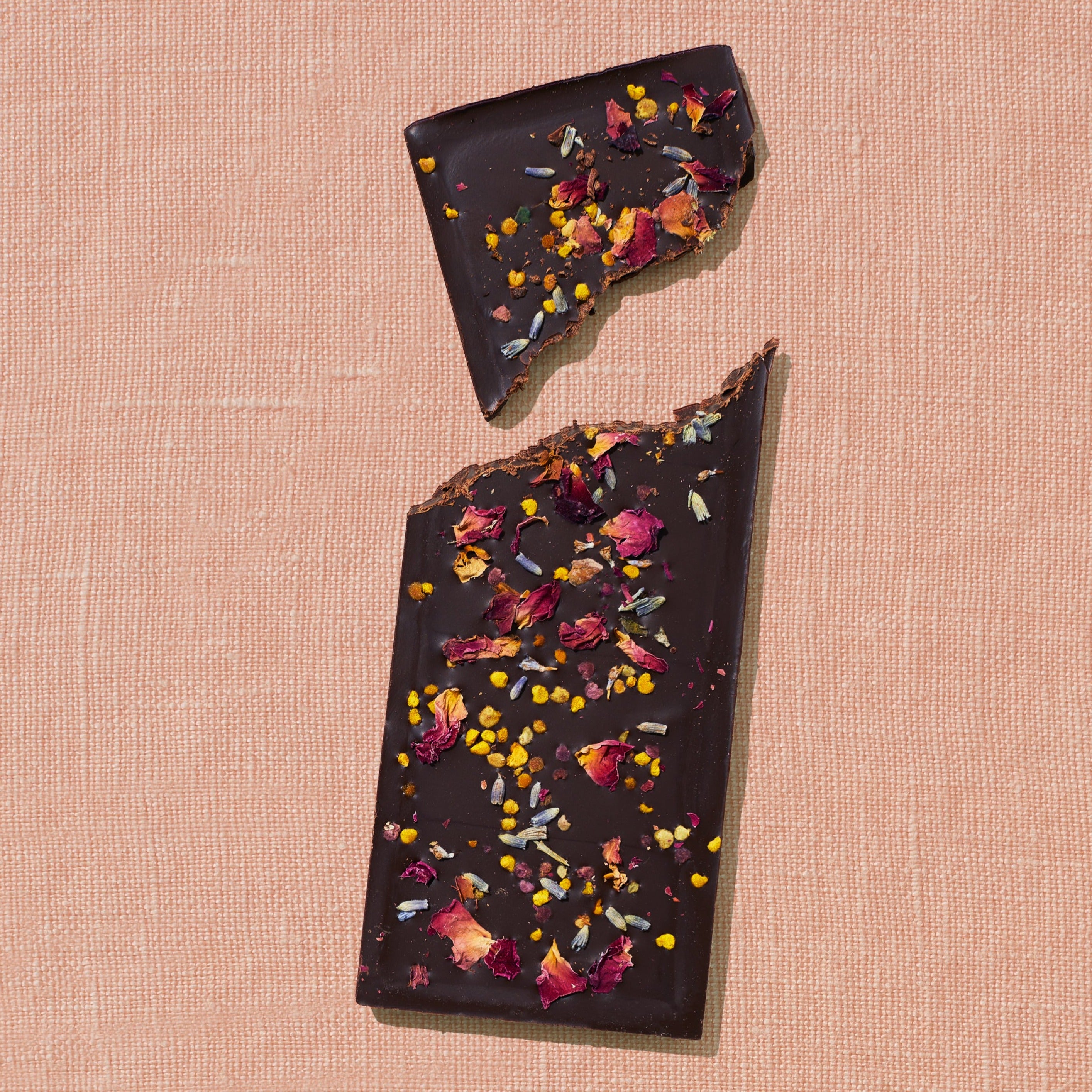 Lavender Rose Date-Sweetened Dark Chocolate – Spring & Mulberry